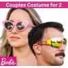 imageSunStaches Barbie Sunglasses  Official Barbie Shades with UV 400  One Size Fits MostBarbie  Ken Couples Pack