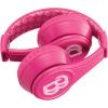 imageeKids Barbie Bluetooth Headphones Pink Wireless Headphones with Microphone Includes Aux Cord Volume Reduced Kids Foldable Earphones for School Home or Travel