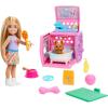 imageBarbie Chelsea Puppy Carrier Playset Blonde Small Doll and Accessories Dog Carrier with Puppy Themed Play Pieces