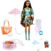 imageBarbie Color Reveal Sunshine and Sprinkles Doll ampamp Accessories with 25 Surprises Ice Cream Theme Including WaterShower Umbrella ampamp Color Change