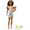 imageBarbie Dolls and Accessories Skipper Doll TwoTone Hair with Baby Figure and 5 Accessories Babysitters Inc Playset Multicolor HJY32Multicolor