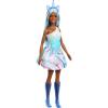 imageBarbie Dreamtopia Unicorn Fashion Doll with Blue ampamp Purple Hair Wesring Removable Skirt ampamp Accessories Including Pink Unicorn Headband ampamp TailBlue