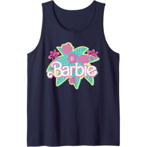 imageBarbie Sunny Palm Tree Tank TopNavy Blue