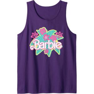 imageBarbie Sunny Palm Tree Tank TopPurple