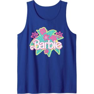 imageBarbie Sunny Palm Tree Tank TopRoyal Blue