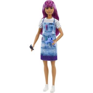 imageMattel  Barbie Pasta Chef BrunettePurple