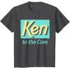 imageBarbie Ken  Ken to the Core TShirt Small BlackDark Heather Grey