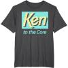imageBarbie Ken  Ken to the Core TShirt Small BlackDark Heather Grey
