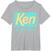 imageBarbie Ken  Ken to the Core TShirt Small BlackHeather Grey