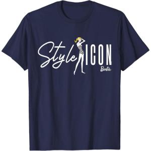 imageBarbie  Style Icon Original Doll TShirtNavy Blue