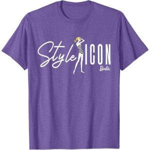 imageBarbie  Style Icon Original Doll TShirtPurple Heather