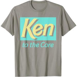 imageBarbie Ken  Ken to the Core TShirt Small BlackSlate Grey