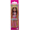 imageBarbie Chelsea Small Doll Featuring Swimsuit with Stripes ampamp Floral Print Blonde Hair ampamp Blue Eyes