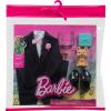 imageBarbie Clothes Groom Fashion Pack for Ken Doll on Wedding Day Tuxedo with Accessories for Complete Look