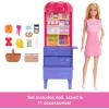 imageBarbie and Teresa Recipe for Friendship Fashion Doll ampamp Playset Malibu at The Market Theme with 11 Accessories Including Market Stand ampamp Food