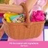 imageBarbie and Teresa Recipe for Friendship Fashion Doll ampamp Playset Malibu at The Market Theme with 11 Accessories Including Market Stand ampamp Food