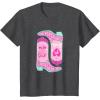 imageBarbie  Cowgirl Boots TShirtDark Heather Grey