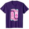 imageBarbie  Cowgirl Boots TShirtPurple