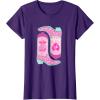 imageBarbie  Cowgirl Boots TShirtPurple