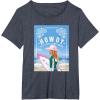 imageBarbie  Howdy Lets Ride Some Waves TShirtHeather Blue
