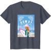 imageBarbie  Howdy Lets Ride Some Waves TShirtHeather Blue