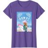 imageBarbie  Howdy Lets Ride Some Waves TShirtPurple Heather