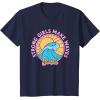 imageBarbie  Strong Girls Make Waves TShirtNavy Blue
