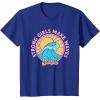 imageBarbie  Strong Girls Make Waves TShirtRoyal Blue