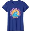 imageBarbie  Strong Girls Make Waves TShirtRoyal Blue