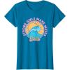 imageBarbie  Strong Girls Make Waves TShirtSapphire Blue
