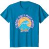 imageBarbie  Strong Girls Make Waves TShirtSapphire Blue
