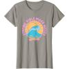 imageBarbie  Strong Girls Make Waves TShirtSlate Grey