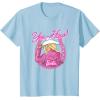 imageBarbie  YeeHaw Lets Ride TShirtBaby Blue