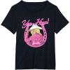 imageBarbie  YeeHaw Lets Ride TShirtBlack