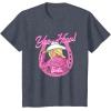 imageBarbie  YeeHaw Lets Ride TShirtHeather Blue
