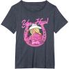 imageBarbie  YeeHaw Lets Ride TShirtHeather Blue