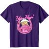 imageBarbie  YeeHaw Lets Ride TShirtPurple