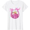 imageBarbie  YeeHaw Lets Ride TShirtWhite