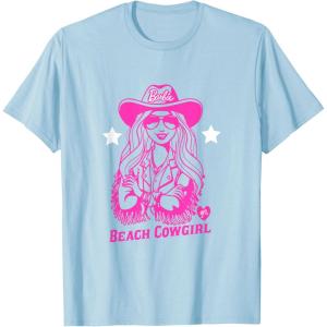 imageBarbie  Beach Cowgirl TShirtBaby Blue