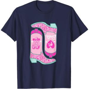 imageBarbie  Cowgirl Boots TShirtNavy Blue