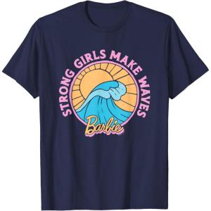 imageBarbie  Strong Girls Make Waves TShirtNavy Blue