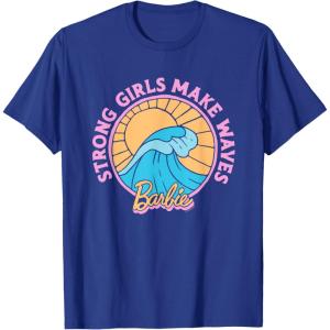 imageBarbie  Strong Girls Make Waves TShirtRoyal Blue