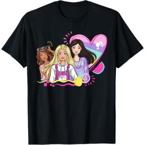 imageBarbie  Sunrise Friendship Club TShirtBlack