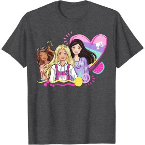 imageBarbie  Sunrise Friendship Club TShirtDark Heather Grey