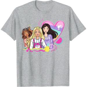 imageBarbie  Sunrise Friendship Club TShirtHeather Grey