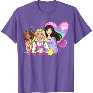 imageBarbie  Sunrise Friendship Club TShirtPurple Heather