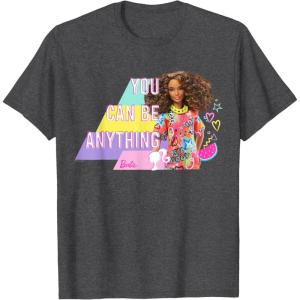 imageBarbie  You Can Be Anything TShirtDark Heather Grey