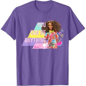 imageBarbie  You Can Be Anything TShirtPurple Heather
