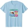 imageBarbie  Cowgirl Barbie TShirtBaby Blue