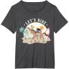 imageBarbie  Lets Ride TShirtDark Heather Grey